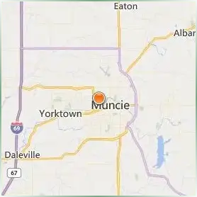 Ball State University Location Map Ball State University Location Map