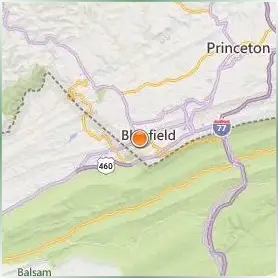 Bluefield State College Location Map Bluefield State College Location Map