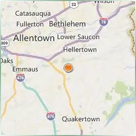 DeSales University Location Map DeSales University Location Map