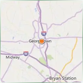 Georgetown College Location Map Georgetown College Location Map