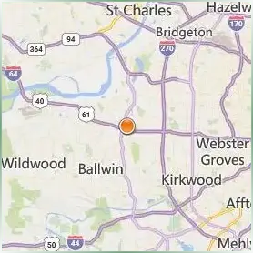 Maryville University of Saint Louis Location Map Maryville University of Saint Louis Location Map