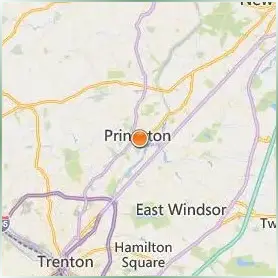 Princeton University Location Map Princeton University Location Map