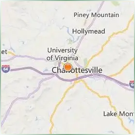 University of Virginia Location Map University of Virginia Location Map
