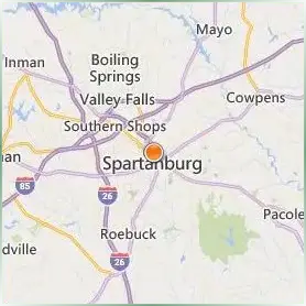 Wofford College Location Map Wofford College Location Map