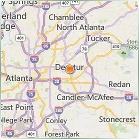 Agnes Scott College Location Map Agnes Scott College Location Map