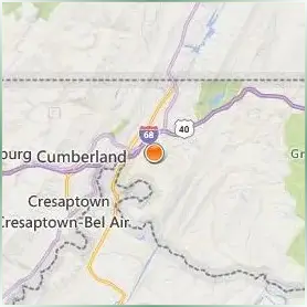 Allegany College of Maryland Location Map Allegany College of Maryland Location Map