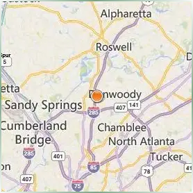 American InterContinental University Atlanta Location Map American InterContinental University Atlanta Location Map