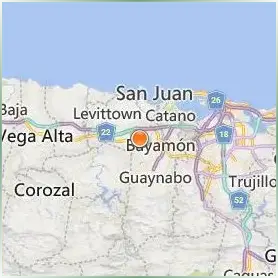 American University of Puerto Rico Location Map American University of Puerto Rico Location Map