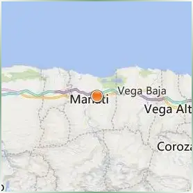 American University of Puerto Rico Manati Location Map