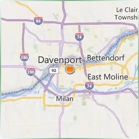 Augustana College Location Map Augustana College Location Map