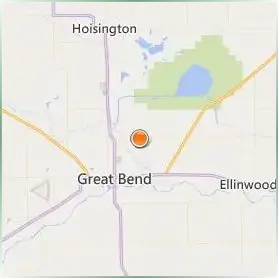 Barton County Community College Location Map