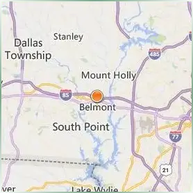 Belmont Abbey College Location Map Belmont Abbey College Location Map