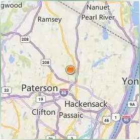 Bergen Community College Location Map