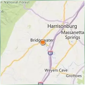 Bridgewater College Location Map Bridgewater College Location Map