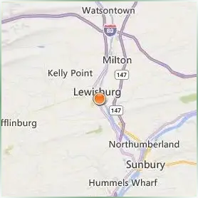 Bucknell University Location Map Bucknell University Location Map