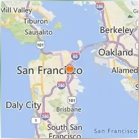 California College of the Arts Location Map California College of the Arts Location Map