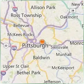 Carlow University Location Map Carlow University Location Map