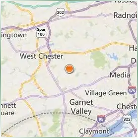 Cheyney University of Pennsylvania Location Map Cheyney University of Pennsylvania Location Map