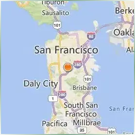 City College of San Francisco Location Map