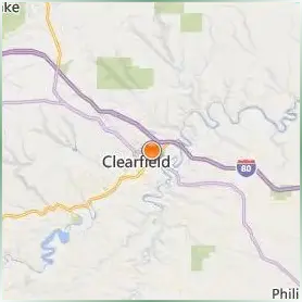 Clearfield County Career and Technology Center Location Map Clearfield County Career and Technology Center Location Map