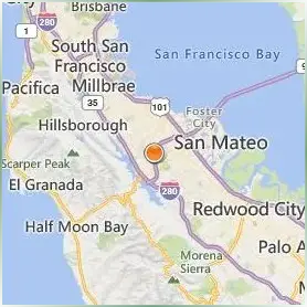College of San Mateo Location Map