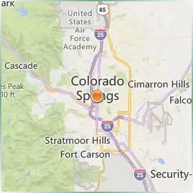 Colorado College Location Map Colorado College Location Map