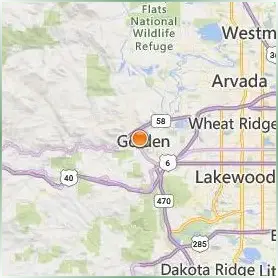 Colorado School of Mines Location Map Colorado School of Mines Location Map
