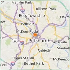 Community College of Allegheny County Location Map Community College of Allegheny County Location Map