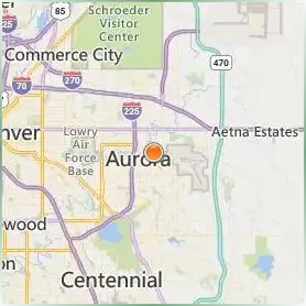 Community College of Aurora Location Map Community College of Aurora Location Map