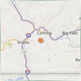 SUNY Corning Community College Location Map SUNY Corning Community College Location Map