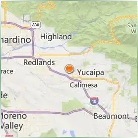 Crafton Hills College Location Map