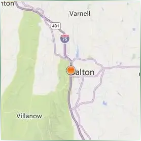 Dalton State College Location Map Dalton State College Location Map