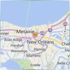 Delgado Community College Location Map