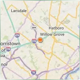 DeVry University Pennsylvania Location Map