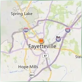 Fayetteville State University Location Map Fayetteville State University Location Map