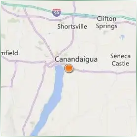 Finger Lakes Community College Location Map