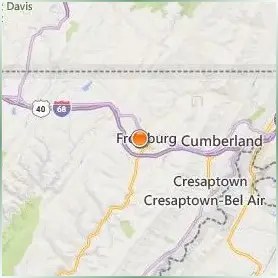 Frostburg State University Location Map Frostburg State University Location Map