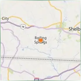 Gardner Webb University Location Map Gardner Webb University Location Map