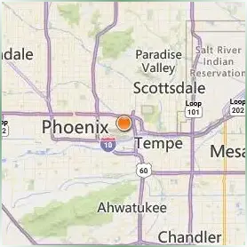 GateWay Community College Phoenix Location Map