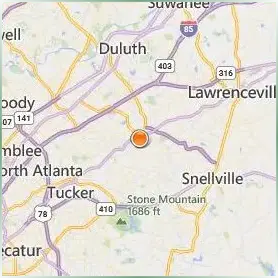 Gwinnett College Lilburn Location Map Gwinnett College Lilburn Location Map