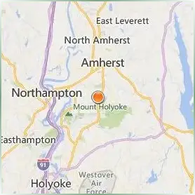 Hampshire College Location Map Hampshire College Location Map