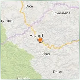 Hazard Community and Technical College Location Map Hazard Community and Technical College Location Map