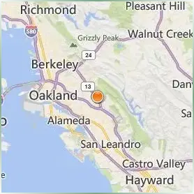 Holy Names University Location Map Holy Names University Location Map
