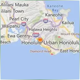 Honolulu Community College Location Map