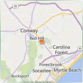 Horry Georgetown Technical College Location Map