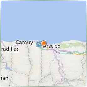 ICPR Junior College Arecibo Location Map ICPR Junior College Arecibo Location Map
