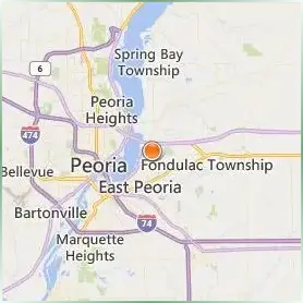 Illinois Central College Location Map Illinois Central College Location Map
