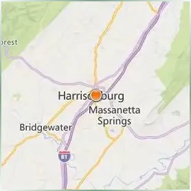 James Madison University Location Map James Madison University Location Map