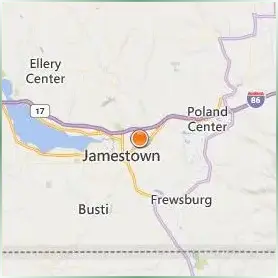 Jamestown Community College Location Map Jamestown Community College Location Map
