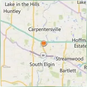 Judson University Location Map Judson University Location Map